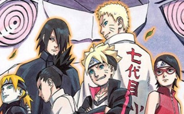 The official website for Boruto: Naruto the Movie has unveiled the new main visual for the film drawn by series creator Masashi Kishimoto.