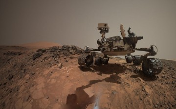 NASA's Mars Curiosity rover has taken an amazing selfie at the Marias Pass region in Mount Sharp.