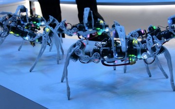 Intel spider robot