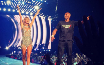 Kobe Bryant joined Taylor Swift onstage during her 