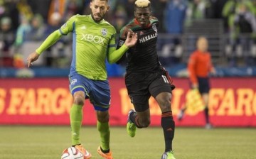 Seattle Sounders forward Clint Dempsey (L) remains unavailable with an injury.