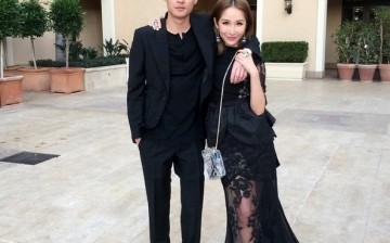 Elroy Cheo and Elva Hsiao appear sweet in this photo posted by Cheo on Instagram in Jan. 2015.