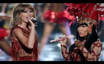 Taylor Swift Giving Surprise Performance With Nicki Minaj At 2015 MTV VMA