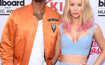 Athlete Nick Young and musician Iggy Azalea attend the 2015 Billboard Music Awards at MGM Grand Garden Arena on May 17, 2015 in Las Vegas, Nevada.