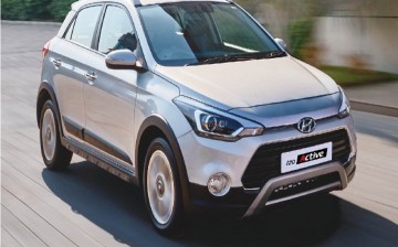 The Hyundai i20 Active is expected to debut at the Frankfurt auto show.