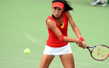 Wang Qiang is China’s sole representative in the women’s tennis singles event.