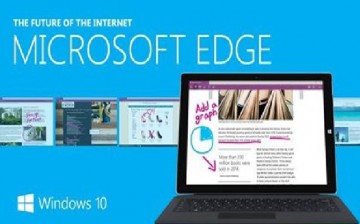 Edge is Microsoft's newest Internet browser integrated in Windows 10.