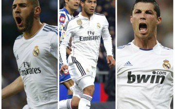 Real Madrid Rumors Central (from L to R): Karim Benzema, Lucas Silva, and Cristiano Ronaldo.