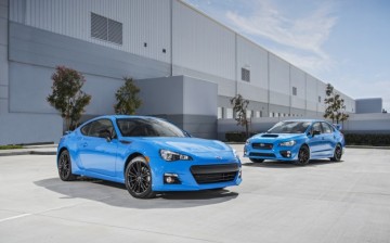 The 2016 Subaru WRX STI new series is dubbed the HyperBlue Special Variant.