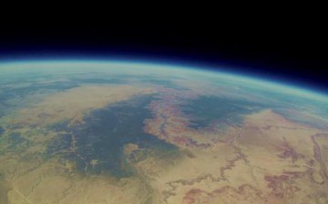 One of the photos from the retrieved GoPro was the Grand Canyon seen from space.