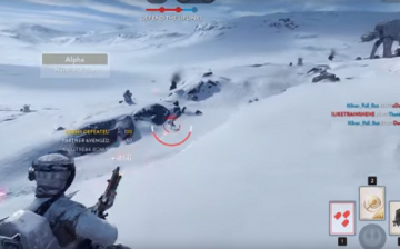 'Star Wars: Battlefront' gameplay is clearly a shooting game that will take place in the Star Wars universe.