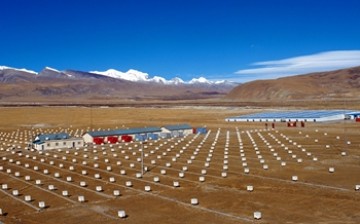 Most research on cosmic rays is done in the Yangbajain monitoring station in Tibet.