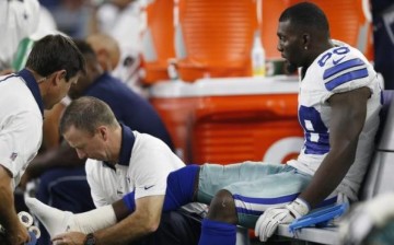 Dallas Cowboys wide receiver Dez Bryant injured his right foot in their 27-26 win over the New York Giants on Week 1.