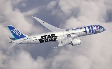 All Nippon Airlines recently unveiled the Star Wars inspired Boeing Dreamliner airplane.