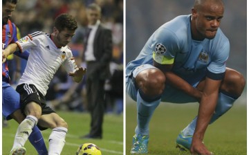Manchester City Rumors Central (from L to R): Jose Gaya & Vincent Kompany.