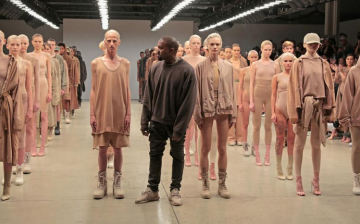 Kanye West unveiled his Yeezy season 2 collection at the NYFW in the presence of the Kardashians, Kendall Jenner and other guests.
