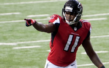 Atlanta Falcons' wide receiver Julio Jones.