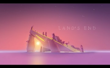A screenshot taken from the trailer of Land's End.
