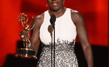 Actress Viola Davis accepts Outstanding Lead Actress in a Drama Series award for 'How to Get Away with Murder.'