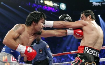 Manny Pacquiao and Juan Manuel Marquez.