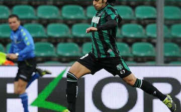 Sassuolo striker Sergio Floccari.