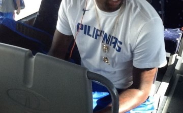Andray Blatche played for the Philippines team Gilas Pilipinas at the 2015 FIBA Asia Championship in China.