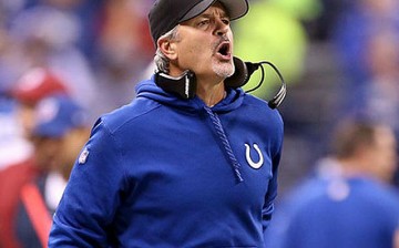 Indianapolis Colts head coach Chuck Pagano.