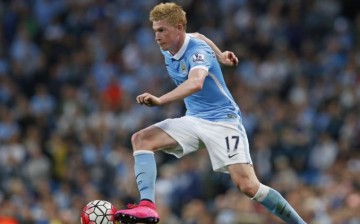 Manchester City winger Kevin De Bruyne.