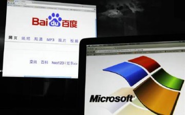 Microsoft agreed to a deal with Chinese tech giant Baidu.