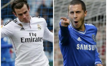 Real Madrid transfer rumors: Gareth Bale (L) and Eden Hazard.