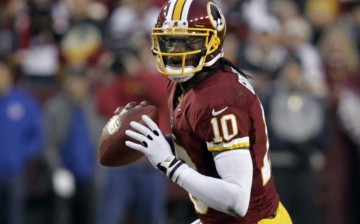 Washington Redskins quarterback Robert Griffin III.