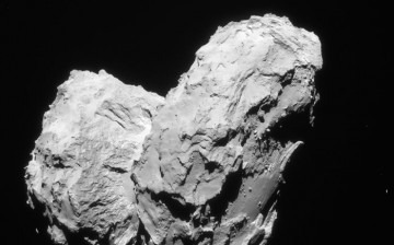 Two comets collided at low speed in the early Solar System to give rise to the distinctive ‘rubber duck’ shape of Comet 67P/Churyumov–Gerasimenko.