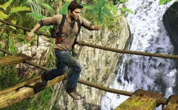 Uncharted is an action-adventure third-person shooter platform video game series developed by Naughty Dog and published by Sony Computer Entertainment for PlayStation consoles.