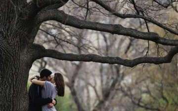 Couple Kissing