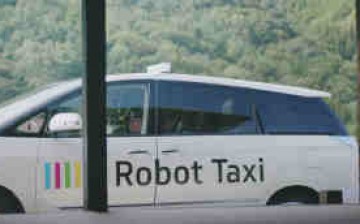 Robot Taxi car 