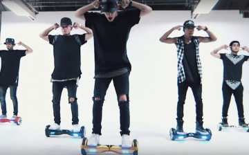 Trying to balance on a segway is no joke. This is why this video of a group dancing to Justin Bieber's hit single 