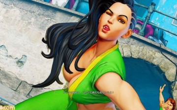 New Street Fighter V character Laura uses Brazilian jiu-jitsu martial art for her attacks.