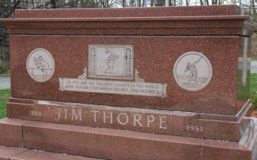 U.S. Supreme Court rejected the appeal to move Jim Thorpe's body to his native, Oklahoma.