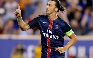 Paris Saint-Germain striker Zlatan Ibrahimovic.