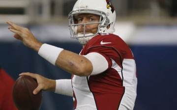 Arizona Cardinals quarterback Carson Palmer.