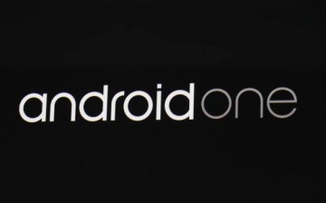 An Android one sign is seen on stage during the Google I/O Developers Conference at Moscone Center on June 25, 2014 in San Francisco, California. 
