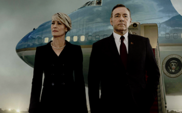 Frank (Kevin Spacey) and Claire Underwood (Robin Wright) from 