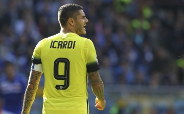 Inter Milan team captain Mauro Icardi.