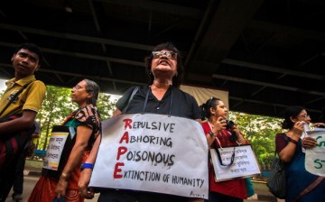 Rape Victim Protest Takes Place in Kolkata