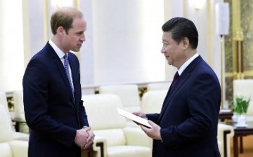 President Xi Jinping met with Britain's Prince William in Beijing in March. 
