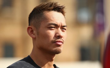 Lin Dan was the only high-profile badminton player at the Olympic test event.