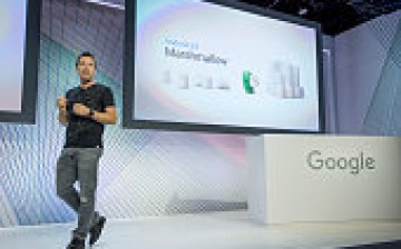 David Burke, director of Android engineering for Google Inc., speaks about the new Android operating system named 'Marshmallow' during an event in San Francisco, California, U.S., on Tuesday, Sept. 29, 2015.
