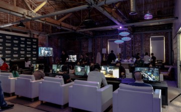 The Launch Of Devastation DLC Map Pack at Microsoft House on April 3, 2014 in Venice, California