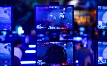 Multiplayer online role-playing game 'World Of Warcraft' at the Blizzard Entertainment stand at the Gamescom 2015.