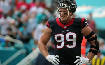 Houston Texans defensive end J.J. Watt.